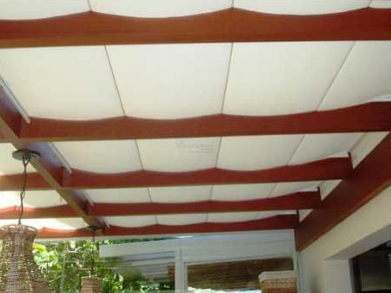 Cortinas para Coberturas de Vidro